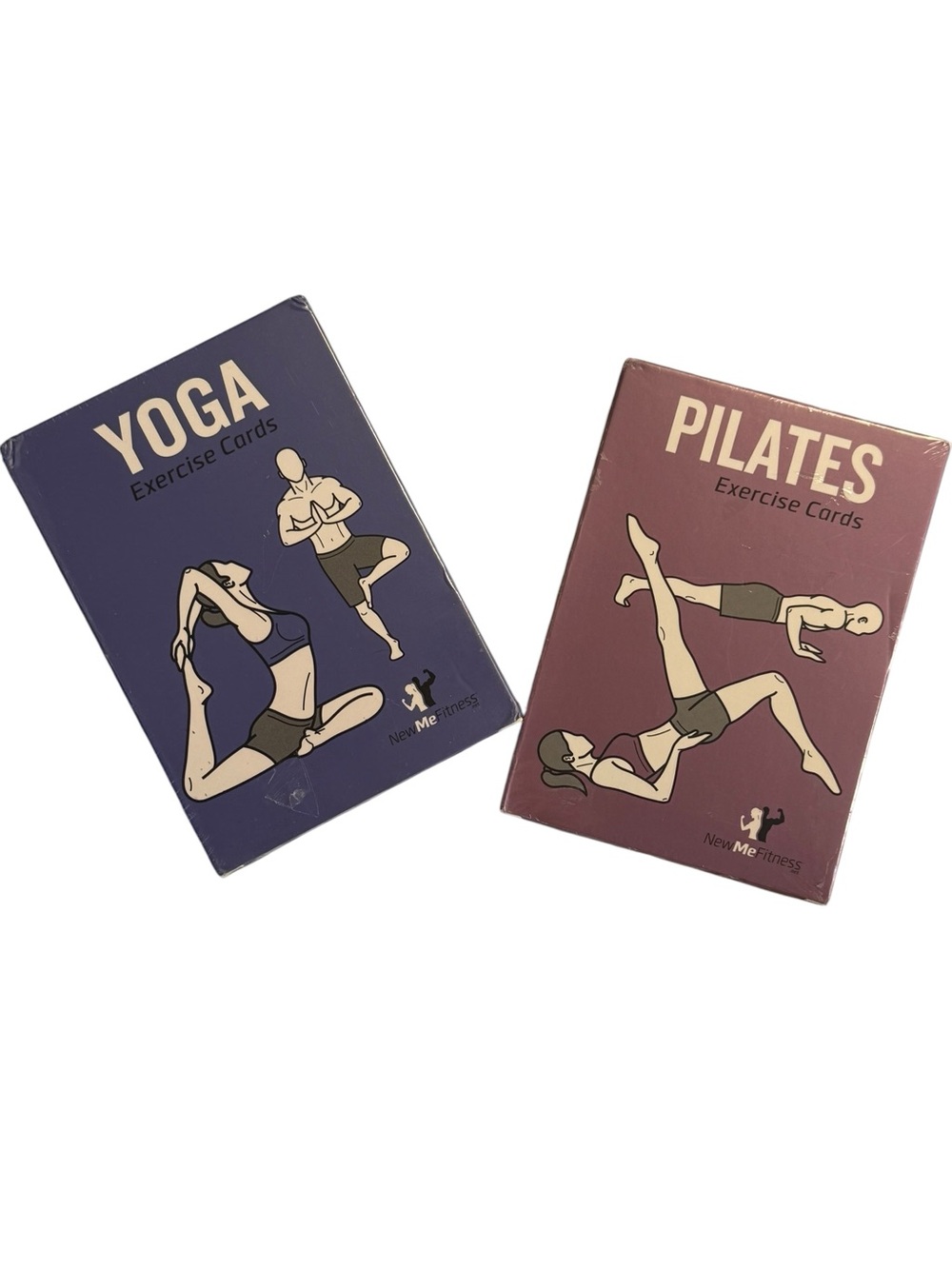 New Me Fitness Cards Yoga Pilates NWT